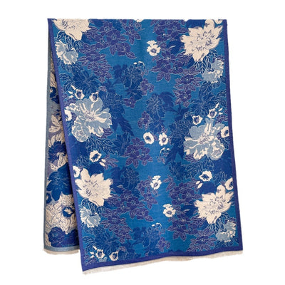 Bufanda de Cashmira Artificial Retro Vintage para Mujer Otoño Invierno - Image 2