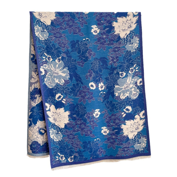 Bufanda de Cashmira Artificial Retro Vintage para Mujer Otoño Invierno