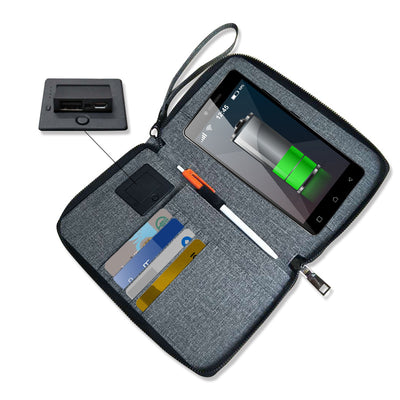 Bolso de Negocios para Hombre con Múltiples Compartimientos y Cierre de Seguridad - Image 11