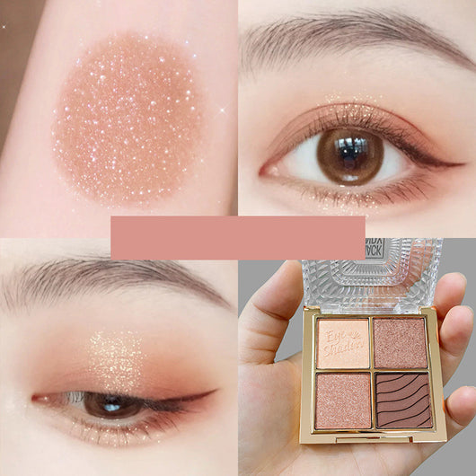 Paleta de Sombras Brillantes con Acabados Perlados y Mate - Image 2