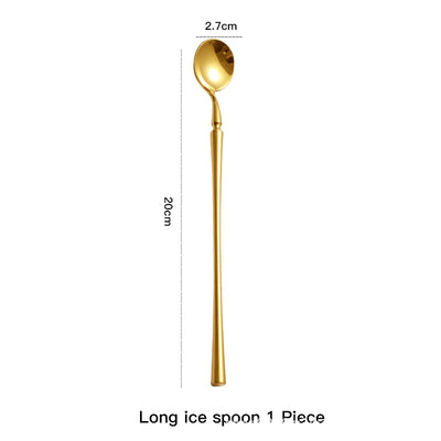 Juego de 4 Piezas de Cubertería de Acero Inoxidable para Carnes - Image 20
