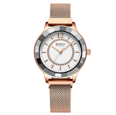 Reloj Elegante con Pulsera de Malla y Cierre Magnético - Image 4