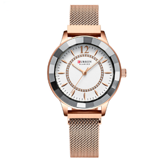 Reloj Elegante con Pulsera de Malla y Cierre Magnético - Image 4