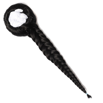 Peluca Trenza Sintética Cola de Caballo Estilo Fishtail para Mujer - Image 43