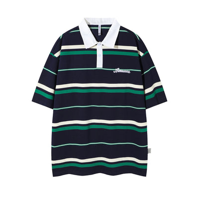 Polo Retro Vintage para Hombre - Estilo Clásico de Verano - Image 5