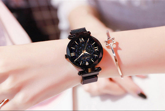 Reloj Cuarzo Estrellado con Correa Magnética Lazy - Image 18