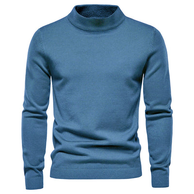 Suéter Slim Fit Cuello Medio Multicolor para Hombre - Image 8