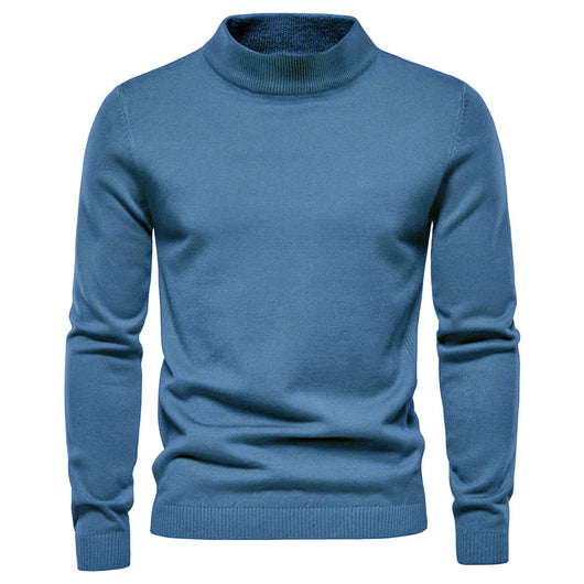 Suéter Slim Fit Cuello Medio Multicolor para Hombre - Image 8