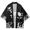 Cardigan Robe Hombre Manga Tres Cuartos con Elemento Nube Auspiciosa