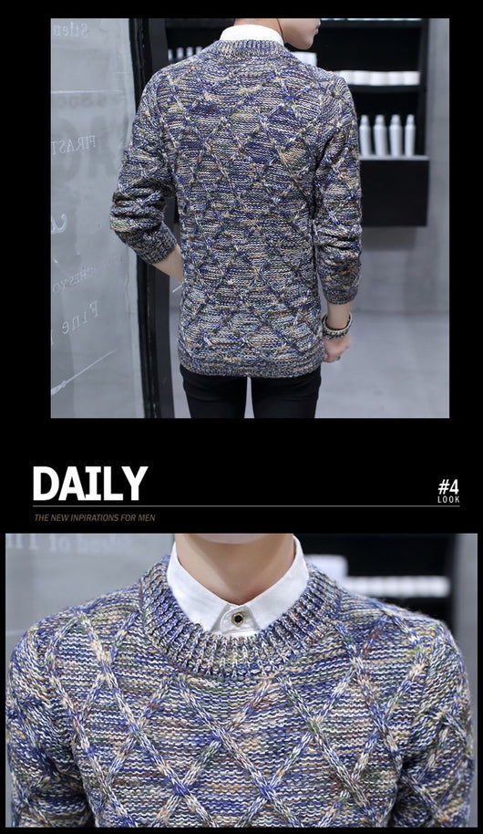 Suéteres Modernos para Hombre - Otoño e Invierno - Image 15