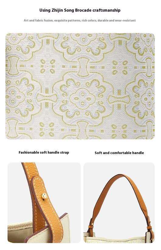 Bolso de Cuero Genuino Estilo Minimalista Lujo - Gran Capacidad - Image 11