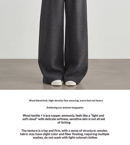 Pantalones de Jogger en Tweed Estampado - Mezcla de Lana Confortable - Image 11