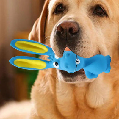 Juguete de Látex para Perros Hipopótamo Chirriante - Juguete Interactivo Suave para Mascotas - Image 10