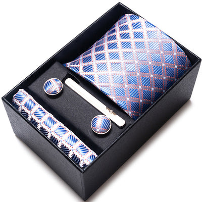 Corbata Jacquard Profesional Tejida en Trama para Negocios - Image 41