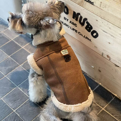 Abrigo Térmico para Perros con Forro de Lana y Tela Melocotón - Image 6