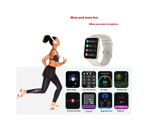Reloj Inteligente Ultrafino con Llamadas Bluetooth y Monitor de Oxígeno - Image 15