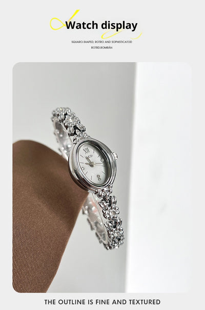 Reloj Compacto Retro de Lujo para Mujer con Diseño Exquisito - Image 14