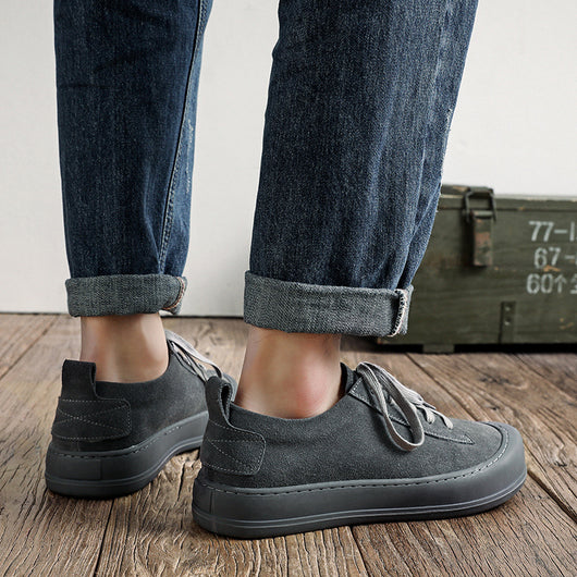 Zapatos de Cuero Casual Retro para Hombre - Image 5