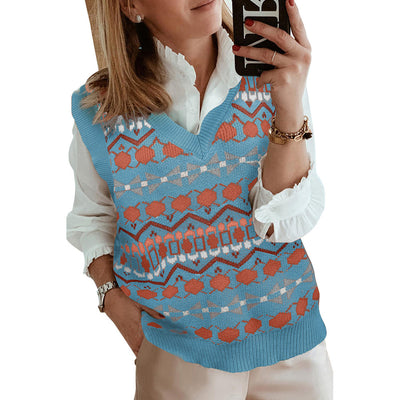Chaleco Tejido Moderno para Mujer - Estilo Europeo - Image 3