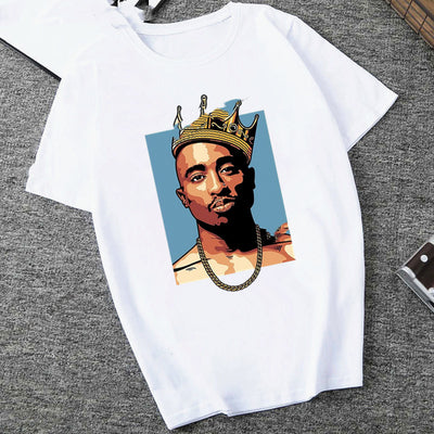 Camiseta Unisex Hip-Hop con Estampado Trendy - Image 19