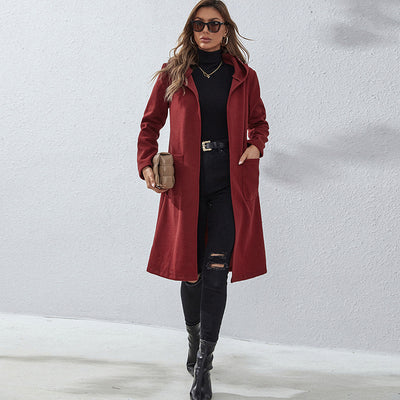Suéter Abrigo Largo Holgado Multiuso para Otoño e Invierno - Image 4