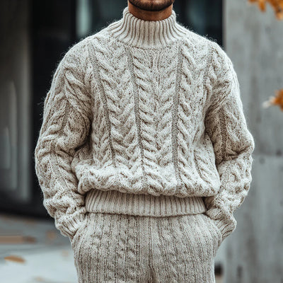Sudadera Holgada para Hombre con Cuello Redondo y Diseño Estampado - Image 10