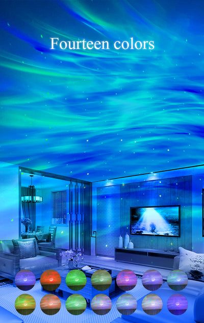 Proyector Aurora Boreal con Luz de Vía Láctea y Ruido Blanco - Image 17