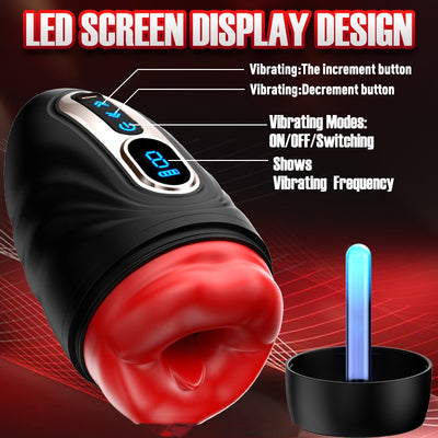 Masajeador Automático Retráctil con Vibración Multifrequencia y Calor - Image 11
