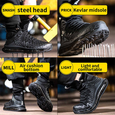 Zapatos Deportivos Ligeros con Amortiguación de Aire y Protección Reforzada - Image 4