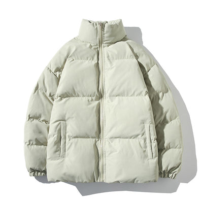 Chaqueta Acolchada de Invierno para Hombre, Estilo Coreano y Corte Amplio - Image 11