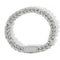 Pulsera Cubana Hip Hop con Circonitas Incrustadas para Hombre y Mujer
