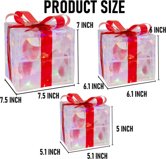 Caja de Regalo Navideña Luminosa - Image 10