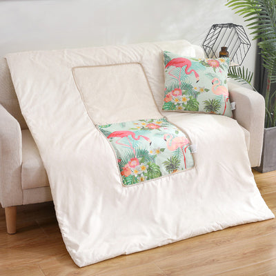 Almohada Multifuncional de Algodón y Lino - Image 11