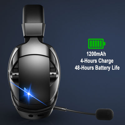 Auriculares Inalámbricos Bluetooth 24g con RGB y Micrófono Enchufable - Image 18