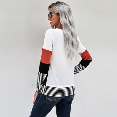 Suéter Tejido con Detalles de Costura - Blusa Trendy para Mujer - Image 11