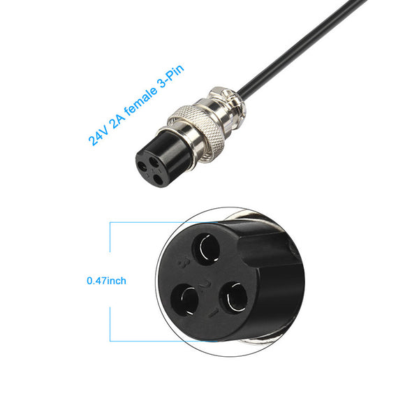 Adaptador de Carga Rápida 48W para Vehículos Eléctricos Portátil