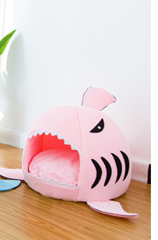 Cama Tiburón Multifuncional para Perros Pequeños y Gatos - Image 7