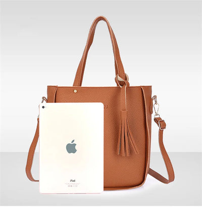 Set de 4 Bolsas Coreanas con Borlas - Bolso, Monedero y Organizador - Image 41