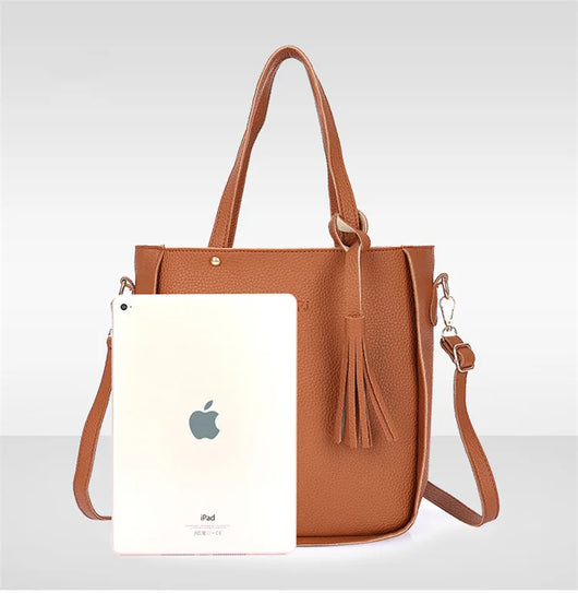 Set de 4 Bolsas Coreanas con Borlas - Bolso, Monedero y Organizador - Image 41