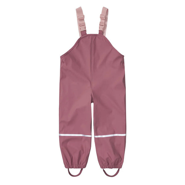 Pantalones Impermeables para Niños con Forro Polar y Tirantes