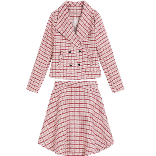 Conjunto de Falda Elegante Estilo Occidental Dos Piezas - Image 17