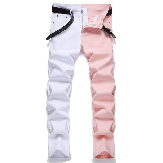 Jeans Slim Fit Elásticos con Costuras Decorativas para Hombre - Image 13