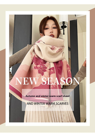 Chalina Estampada de Cashmere Artificial - Perfecto para Aire Acondicionado - Image 10