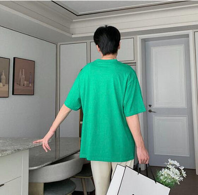 Playera Manga Corta para Hombre Estilo Urbano Tendencia - Image 2