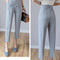 Pantalón Chifón Talle Alto Recto Suelto