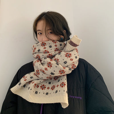 Bufanda Coreana Versátil para Mujer - Colección Navidad Invierno - Image 14
