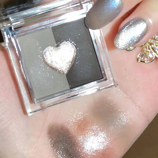 Paleta de Sombras Tres Tonos Love Eye - Perla Tierra Mate INS - Image 7