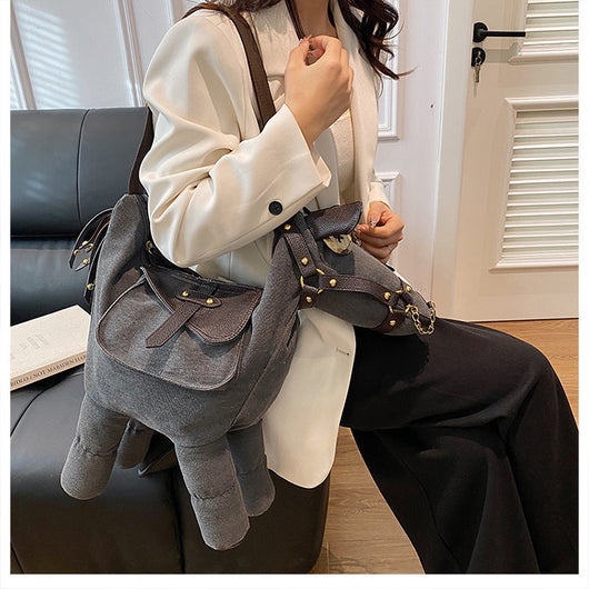 Bolsa de Lona Retro Gran Capacidad - Bandolera Crossbody Estilo Vintage - Image 10