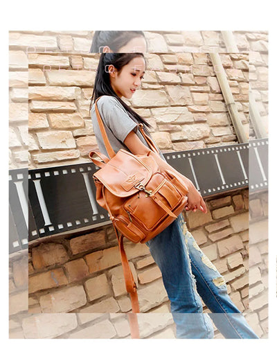 Mochila Retro para Mujer - Diseño Moderno y Funcional - Image 19
