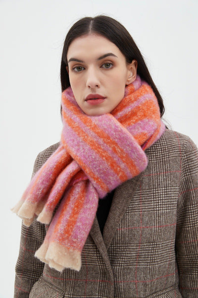 Bufanda Chal Tejida Jacquard Otoño Invierno Europeo Americano - Image 20